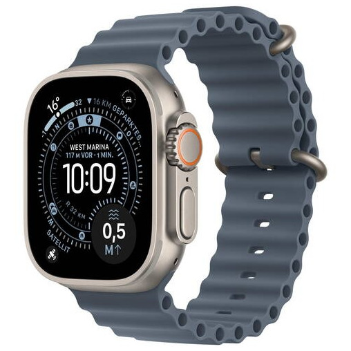 Apple Watch Ultra 3 GPS + Cellular 49mm met Ocean Band Smartwatch Beige | Apple