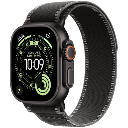 Apple Watch Ultra 3 GPS + Cellular 49mm met Trail Loop - M/L Smartwatch Zwart | Apple