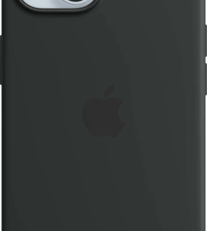 Apple iPhone 15 Back Cover met MagSafe Zwart