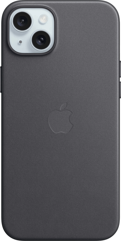 Apple iPhone 15 Plus FineWoven Back Cover met MagSafe Zwart