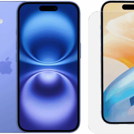 Apple iPhone 16 128GB Blauw + BlueBuilt Screenprotector Glas