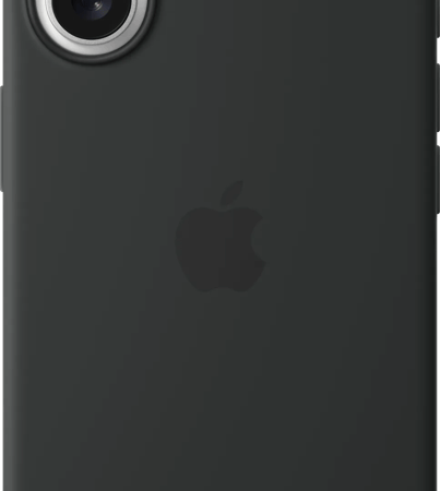 Apple iPhone 16 Back Cover met MagSafe Zwart