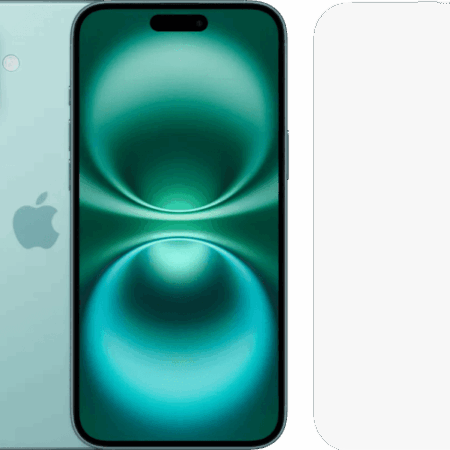 Apple iPhone 16 Plus 128GB Groen + BlueBuilt Screenprotector Glas