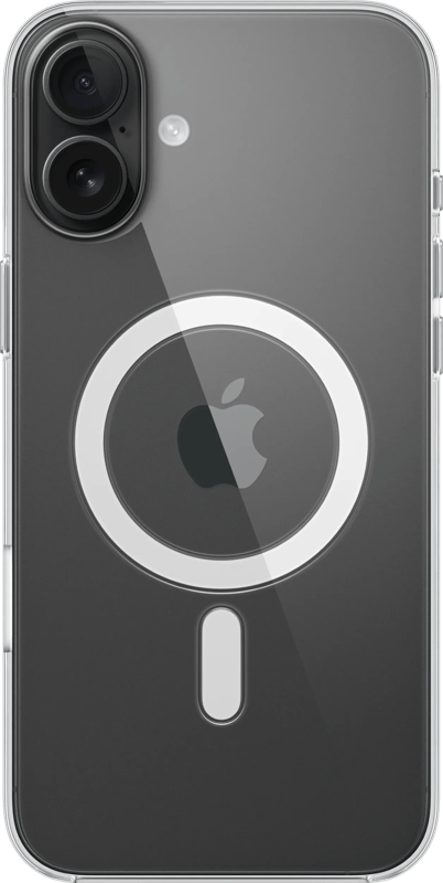 Apple iPhone 16 Plus Back Cover met MagSafe Transparant