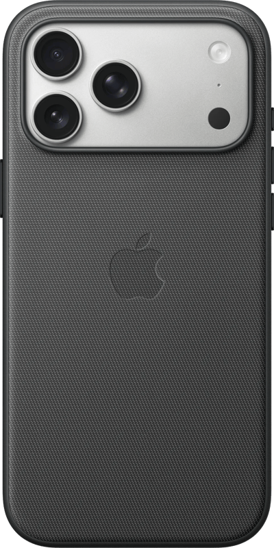 Apple iPhone 17 Pro Max TechWoven Back Cover met MagSafe Zwart