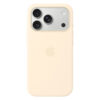 Apple iPhone 17 Pro Silicone Case with MagSafe Telefoonhoesje Beige | Apple