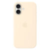 Apple iPhone 17 Silicone Case with MagSafe Telefoonhoesje Beige | Apple