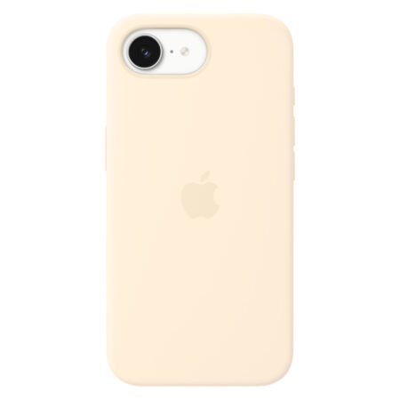 Apple iPhone 17e Silicone Case with MagSafe Telefoonhoesje Beige | Apple
