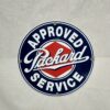 Approved Packard Service Emaille Bord | Fiftiesstore