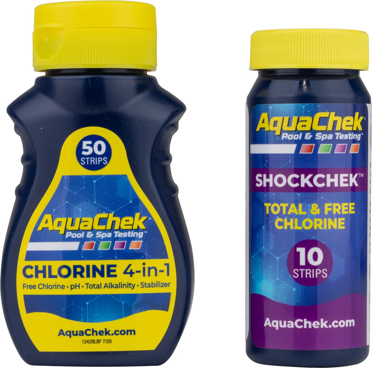 AquaChek teststrips + ShockChek teststrips | Aquachek