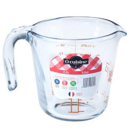 Arcuisine maatbeker glas 0.5L | Arcuisine