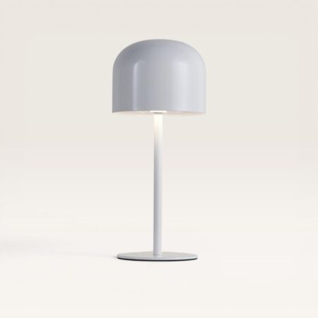 Arielleo M - Paddenstoel lamp oplaadbaar Wit 30 cm - Draadloze tafellamp - Nachtkast lamp - Scandinavisch design - Dimbaar - USB-C - 3000K/4500K/6000K | LUSENZ