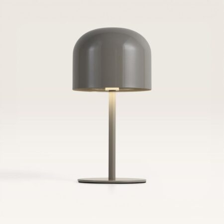 Ariello S - Paddenstoel lamp oplaadbaar Beige 25 cm - Draadloze tafellamp - Dressoir lamp - Scandinavisch design - Dimbaar - USB-C - 3000K/4500K/6000K | LUSENZ