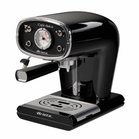 Ariete Café Retro Espresso Machine - Zwart | 13% korting | Ariete by De'Longhi