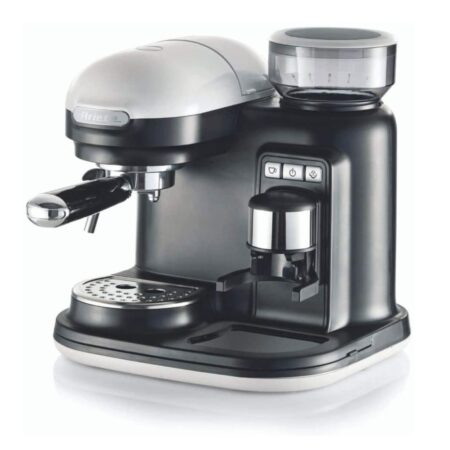Ariete Moderna Espresso Machine - Met Geïntegreerde Koffiemolen Wit | 34% korting | Ariete by De'Longhi