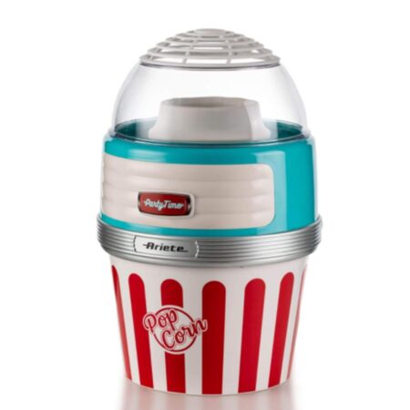 Ariete Partytime Retro Popcorn Popper - Blauw | 13% korting | Ariete Retro Party Time