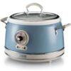 Ariete Retro Slowcooker & Rijstkoker - Blauw | 17% korting | Ariete by De'Longhi