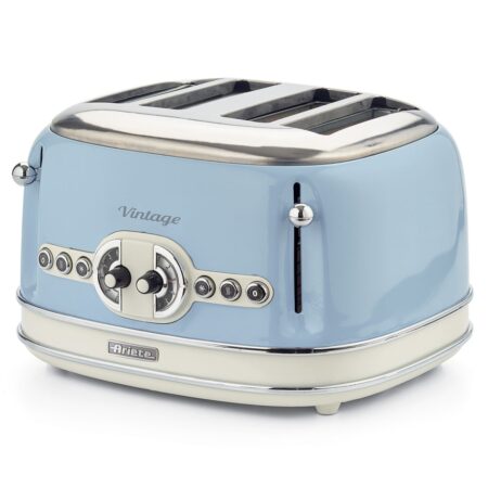 Ariete Vintage Broodrooster Blauw 4 Boterhammen | 15% korting | Ariete by De'Longhi