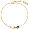 Armband Eye Star Zwart | Fashionize