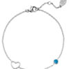 Armband Geboortesteen December zilver | Fashionize