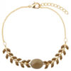 Armband Gold Plated Bruin | Fashionize