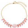 Armband Gold Plated Roze | Fashionize