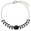 Armband Gold Plated Zwart | Fashionize