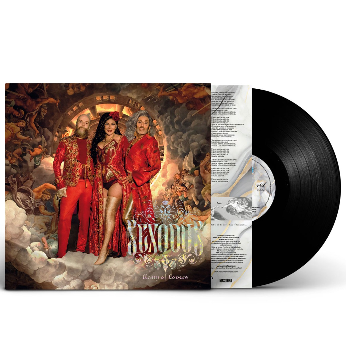 Army Of Lovers - Sexodus (Zwart Vinyl) (LP) | Maschina Records