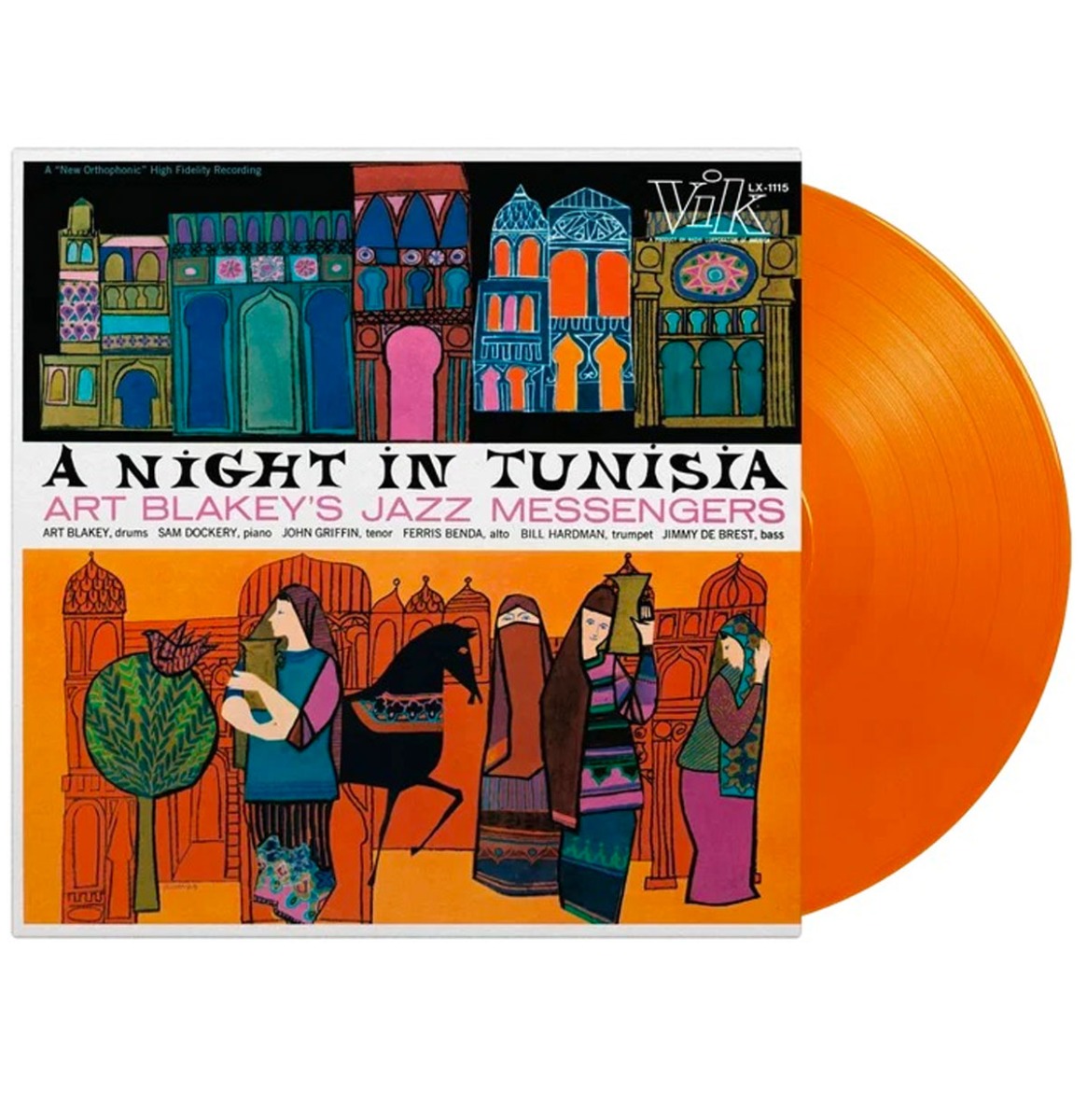 Art Blakey's Jazz Messengers - A Night In Tunisia (Oranje Vinyl) (LP) | Music on Vinyl