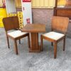 Art Deco Style Bistro Set uit de Jaren 50 | The Dutch Pickers