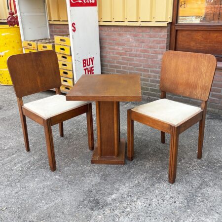 Art Deco Style Bistro Set uit de Jaren 50 | The Dutch Pickers
