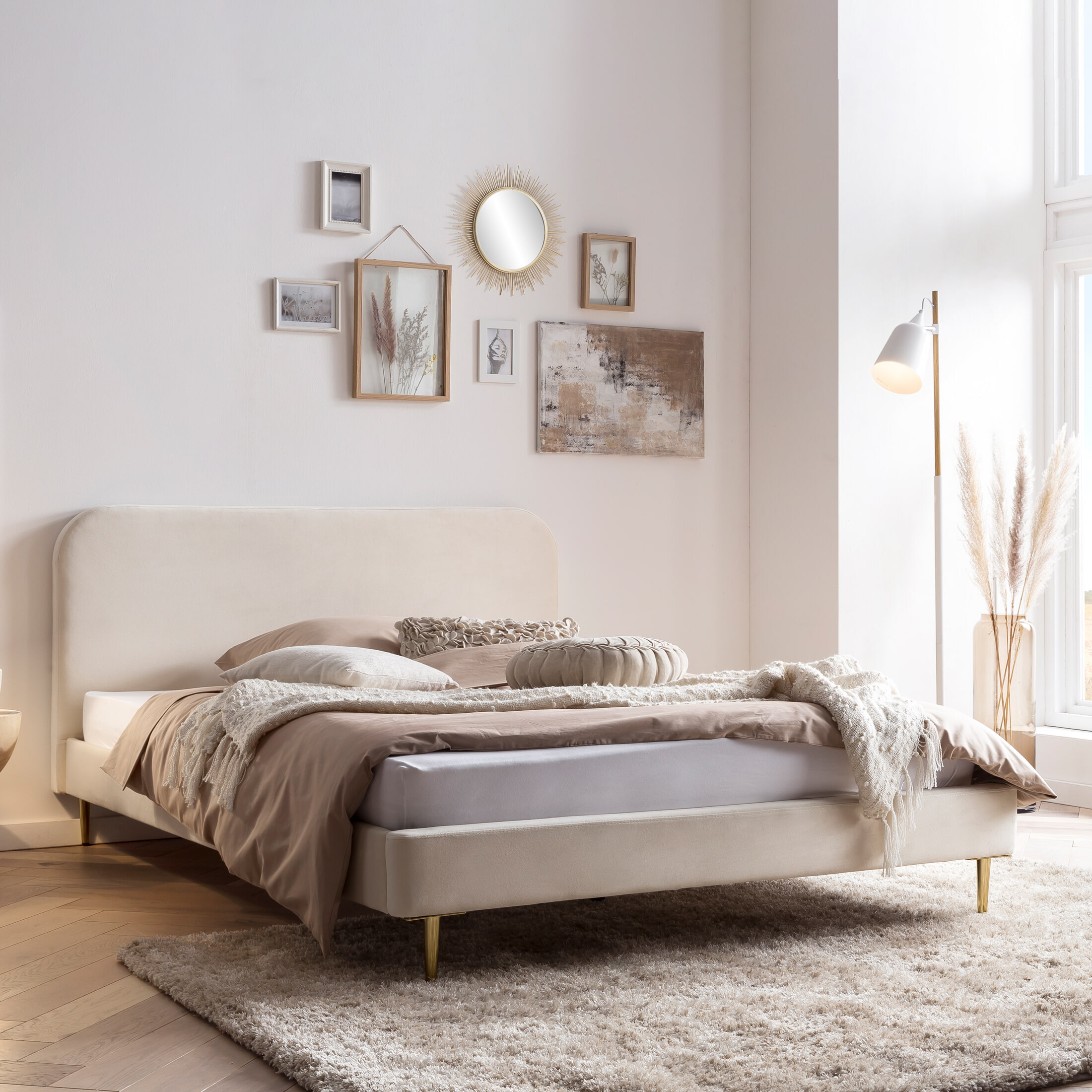 Artistiq Bed 'Federico' Velvet