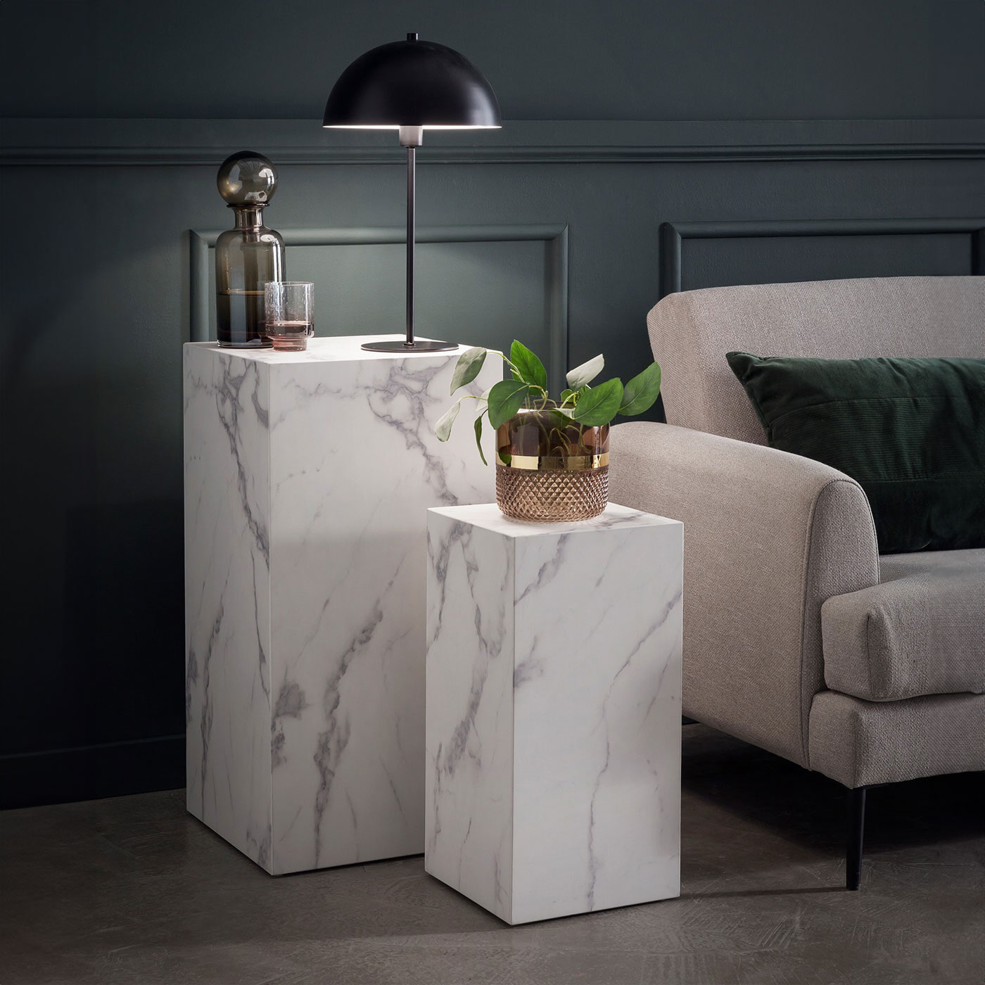 Artistiq Bijzettafel 'Christana' Set van 2 stuks