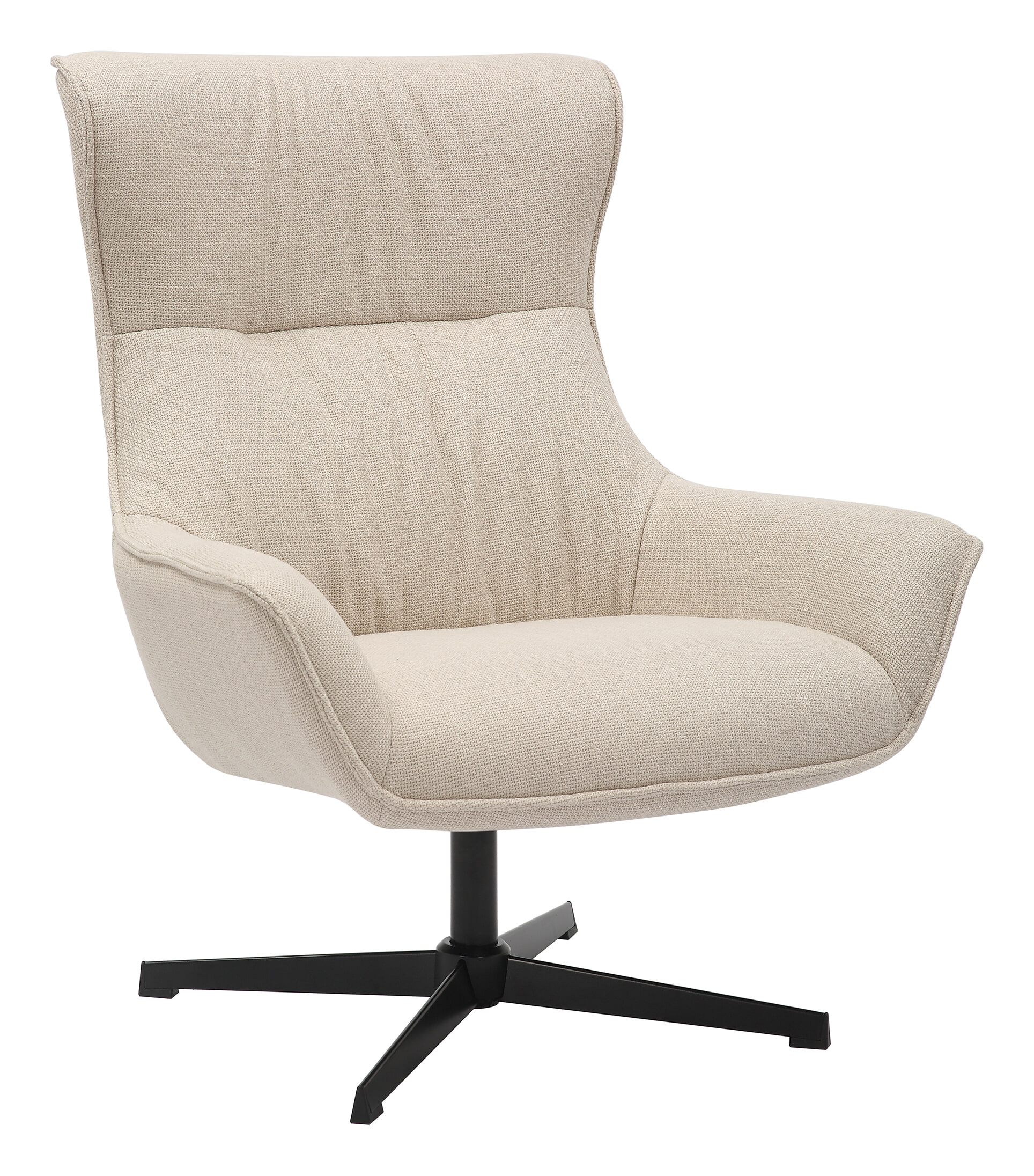 Artistiq Draaifauteuil 'Kevina' Structuurstof