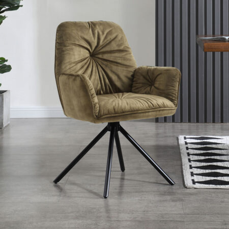 Artistiq Eetkamerstoel 'Gadi' Velvet