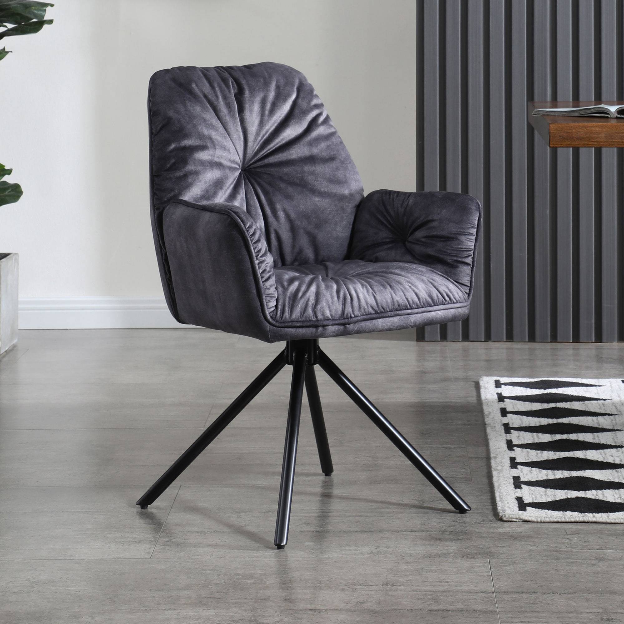 Artistiq Eetkamerstoel 'Gadi' Velvet