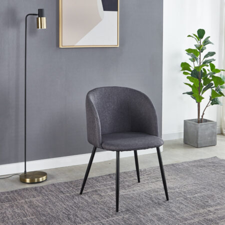 Artistiq Eetkamerstoel 'Marni' kleur Antraciet | Artistiq Living