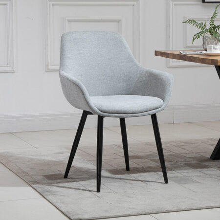 Artistiq Eetkamerstoel 'Matteo' kleur grijs | Artistiq Living