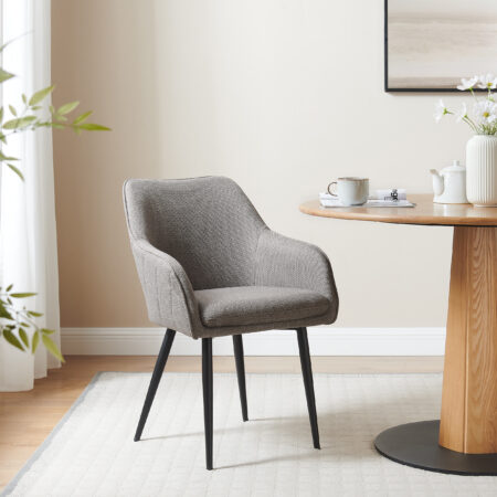 Artistiq Eetkamerstoel 'Randel' kleur grijs | Artistiq Living