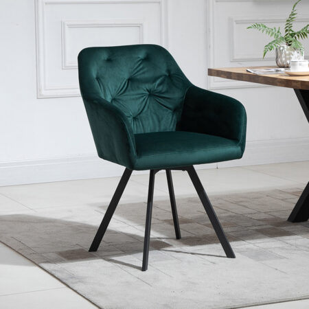 Artistiq Eetkamerstoel 'Romeo' Velvet