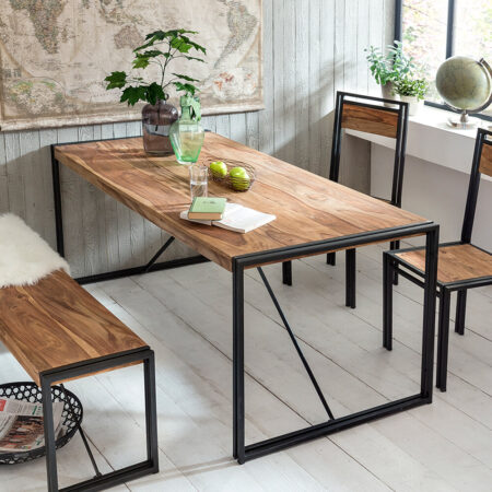 Artistiq Industriële Eettafel 'Panama' 180 x 90cm | Artistiq Living