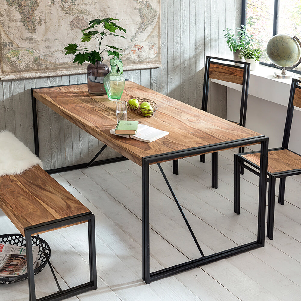 Artistiq Industriële Eettafel 'Panama' 180 x 90cm | Artistiq Living