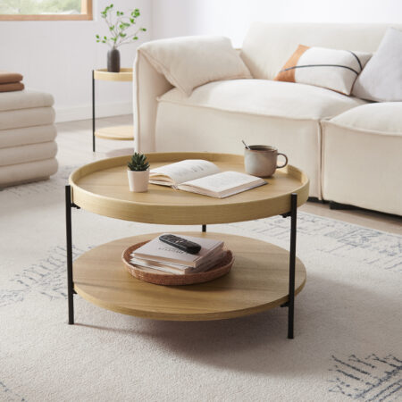 Artistiq Ronde Salontafel 'Sylver' 69cm