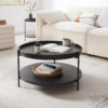 Artistiq Ronde Salontafel 'Sylver' 69cm