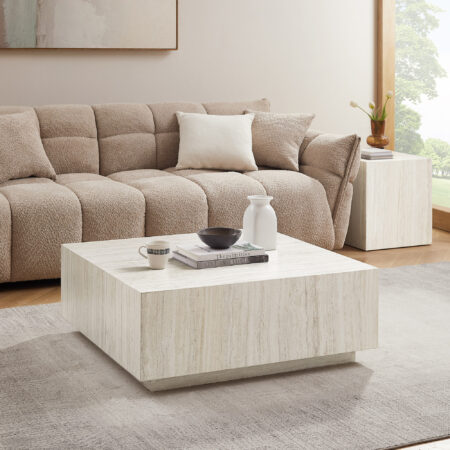 Artistiq Salontafel 'Helder' Travertinlook