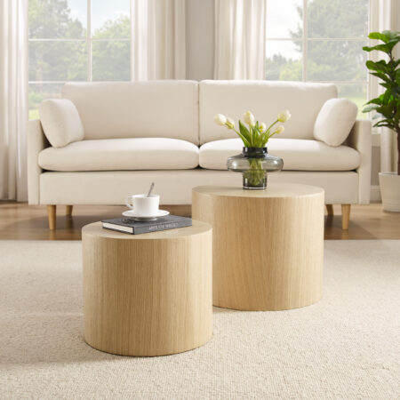 Artistiq Salontafel 'Jolyn' Set van 2 stuks