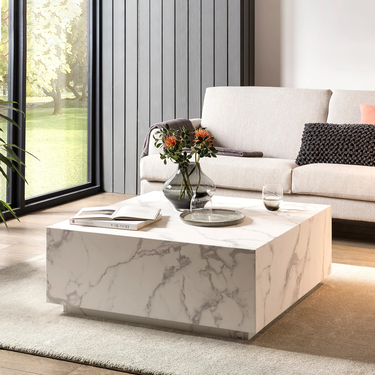 Artistiq Salontafel 'Marlenne' Marmerlook