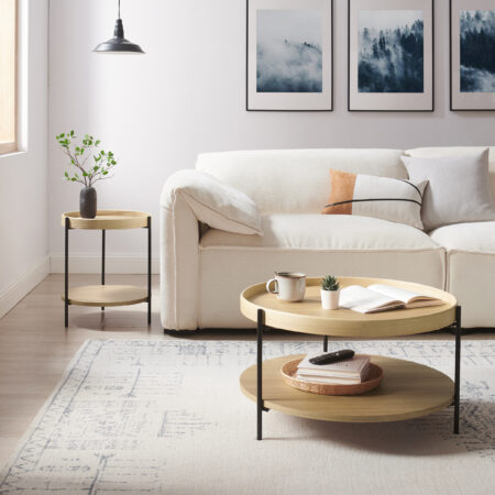 Artistiq Salontafel 'Sylver' set van 2
