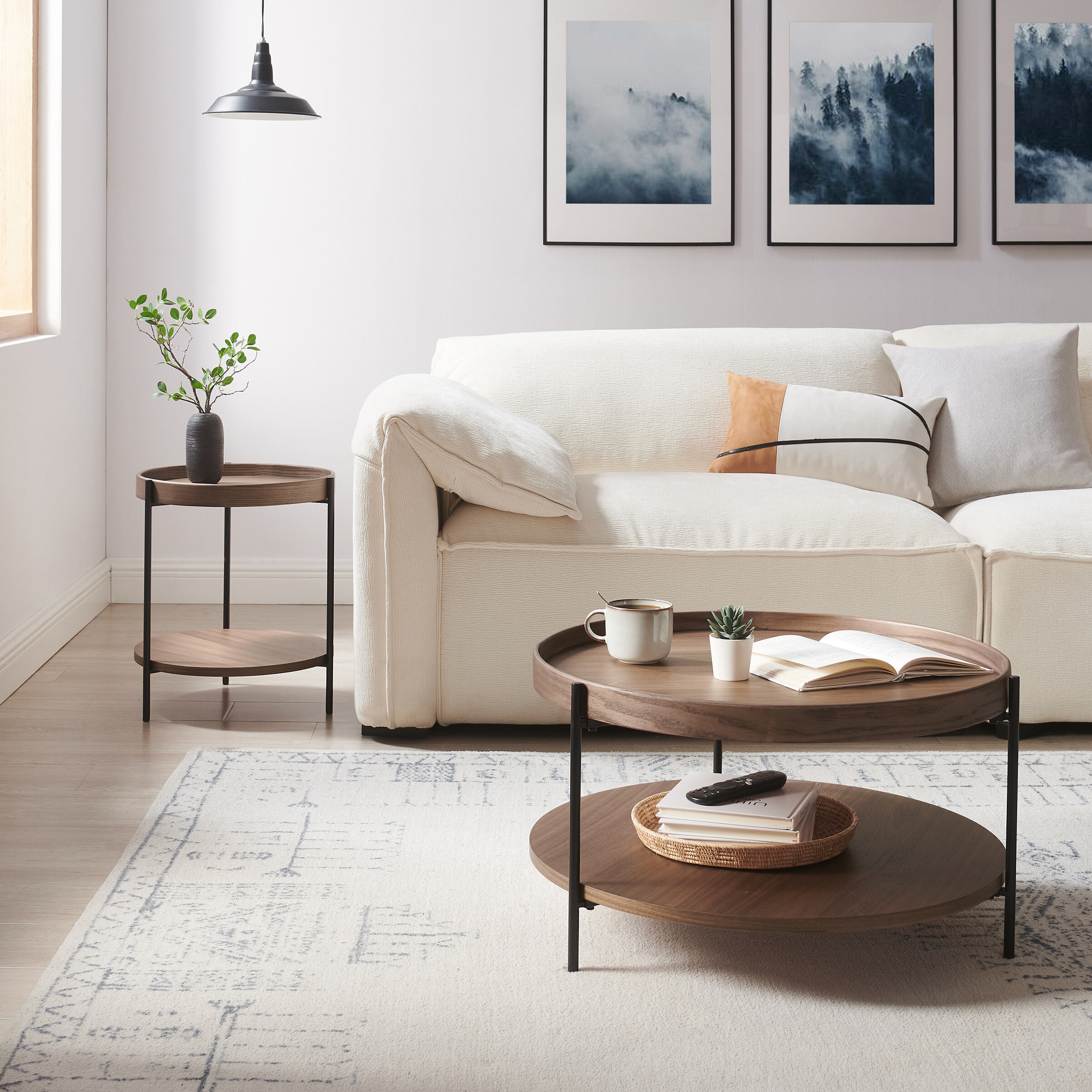 Artistiq Salontafel 'Sylver' set van 2