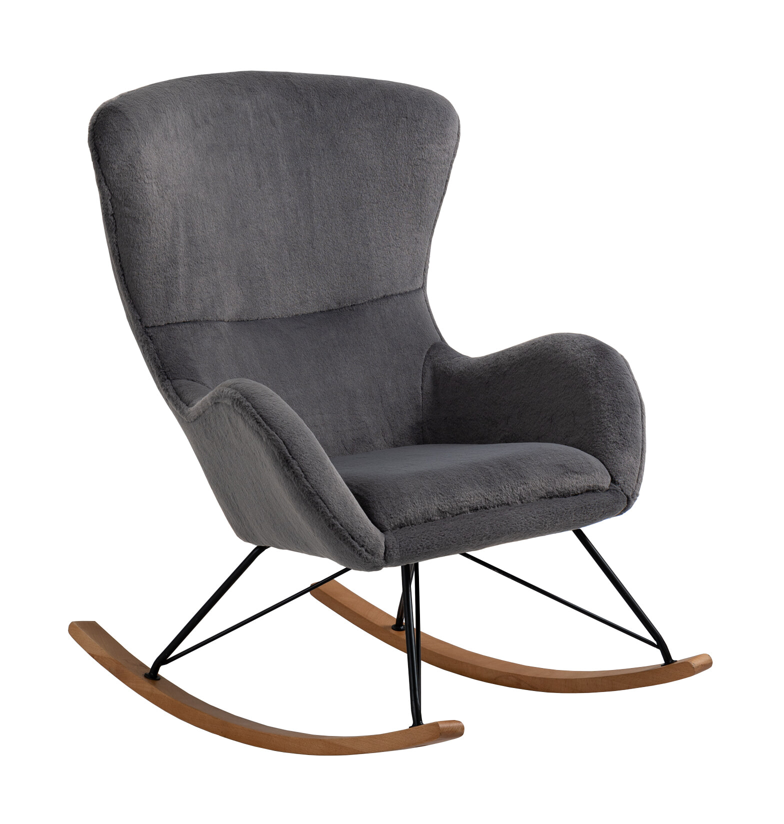 Artistiq Schommelstoel 'Chais' kleur donkergrijs | Artistiq Living